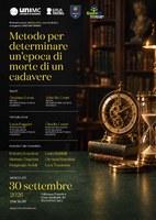 Image - Presentazione del brevetto "Metodo per determinare un’epoca di morte di un cadavere"