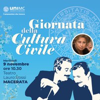 Giornata della cultura civile. Con MARIA FALCONE