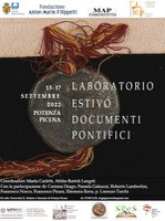 Image - LABORATORIO ESTIVO DOCUMENTI PONTIFICI