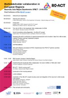 Image - Multistakeholder collaboration in European Regions | Conferenza conclusiva del progetto RE-ACT