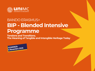 Image - Apertura bando BIP “Tensions and Transitions – The Meaning of Tangible and Intangible Heritage Today”