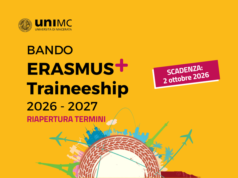 Image - Bando Erasmus+ Traineeship a.a. 2026/2027