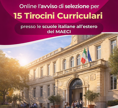 Image - Bando per tirocini nelle Scuole italiane all’estero