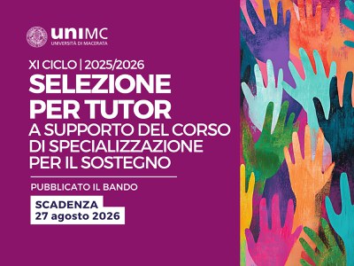 Image - Bando per Tutor al Corso di specializzazione per il sostegno