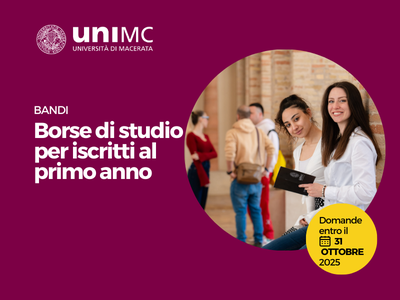 Image - Borse di studio per chi si iscrive al primo anno nell’A.A. 2025/2026