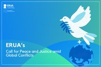 L'appello di ERUA per la pace e la giustizia nel contesto dei conflitti globali