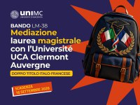 Mediazione, doppio titolo di laurea magistrale con l’Université UCA Clermont Auvergne Mediazione, doppio titolo di laurea magistrale con l’Université UCA Clermont Auvergne