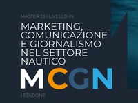MASTER MCGN: l'eccellenza del mare cerca nuove professionalità