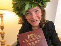 Più forte di ogni ostacolo: Chiara Angelini si laurea in beni culturali Più forte di ogni ostacolo: Chiara Angelini si laurea in beni culturali