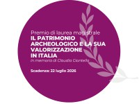 Premio di laurea su patrimonio archeologico e sua valorizzazione