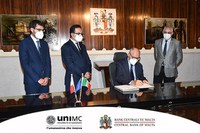 Accordo di cooperazione tra la Banca Centrale di Malta e UniMc