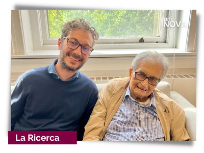 Image - Il prof. Busilacchi nel gruppo di ricerca di Harvard