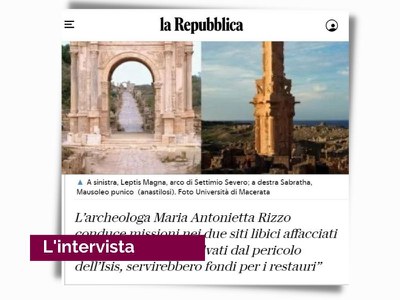 Image - Su "La Repubblica", l'intervista all’archeologa Maria Antonietta Rizzo