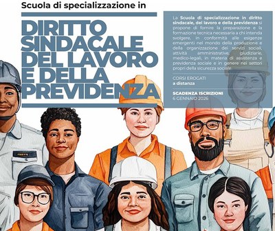 Image - Scuola di specializzazione in DIRITTO SINDACALE. Selezioni