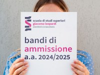 Scuola di studi superiori Leopardi, bando di ammissione