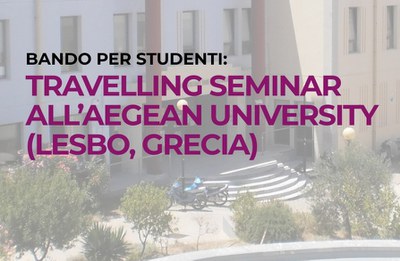 Image - Travelling Seminar ERUA 2025/26: bando aperto per studenti e dottorandi UniMC