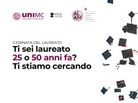 UniMc cerca i suoi laureati di 25 e 50 anni fa