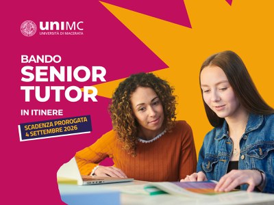 Image - Unimc cerca Senior Tutor in itinere