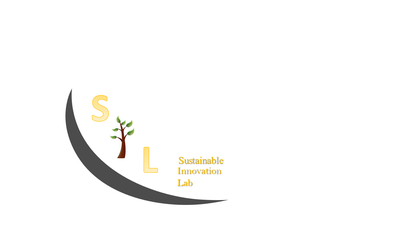 Logo del progetto Sustainable Innovation Lab Logo costituito dall'immagine di un albero tra le lettere gialle S e L