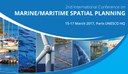 Marine/Maritime Spatial Planning Conference - 14-17 March 2017 - Paris
