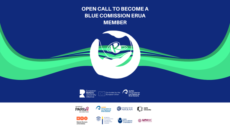 Image - ERUA Call for applications: New Students to join the Blue Commission