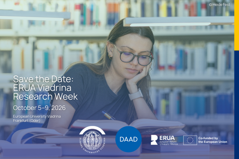 Image - Save the Date: ERUA Viadrina Research Week, October 5–9, 2026
