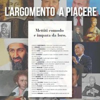 L’argomento a piacere, rubrica di cultura generale e scientifica on line